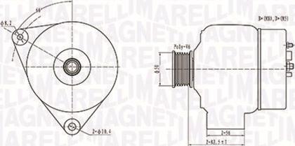 Magneti Marelli 063731301010 - Ģenerators adetalas.lv