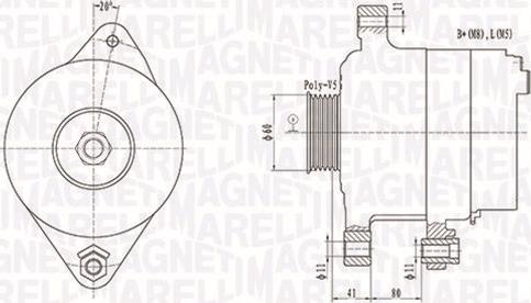 Magneti Marelli 063731258010 - Ģenerators adetalas.lv