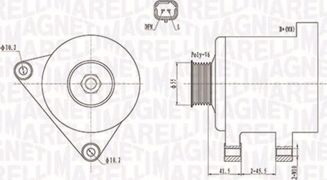 Magneti Marelli 063731741010 - Ģenerators adetalas.lv