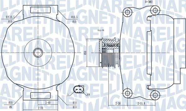 Magneti Marelli 063731769010 - Ģenerators adetalas.lv