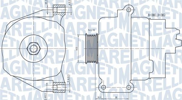 Magneti Marelli 063731766010 - Ģenerators adetalas.lv