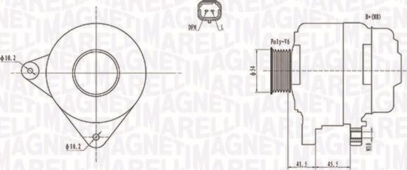 Magneti Marelli 063732008010 - Ģenerators adetalas.lv