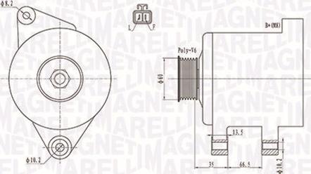 Magneti Marelli 063732017010 - Ģenerators adetalas.lv