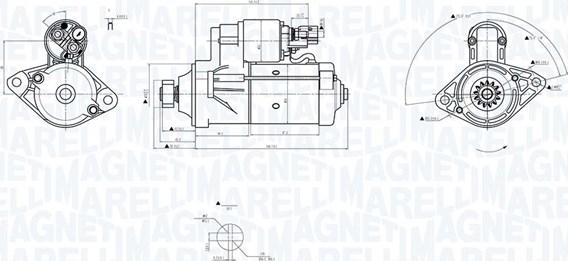 Magneti Marelli 063726156010 - Starteris adetalas.lv