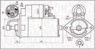 Magneti Marelli 063720984010 - Starteris adetalas.lv