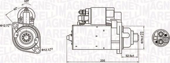 Magneti Marelli 063720974010 - Starteris adetalas.lv