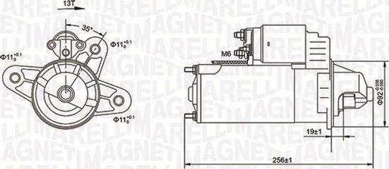 Magneti Marelli 063720977010 - Starteris adetalas.lv