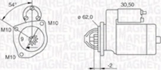 Magneti Marelli 063720566010 - Starteris adetalas.lv