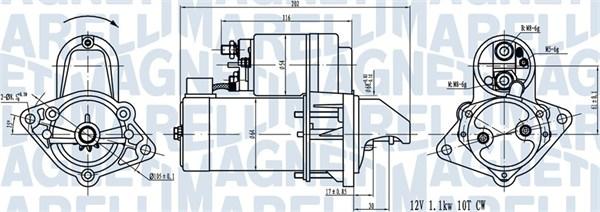 Magneti Marelli 063720519010 - Starteris adetalas.lv