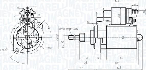 Magneti Marelli 063720601010 - Starteris adetalas.lv