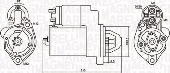 Magneti Marelli 063720612010 - Starteris adetalas.lv