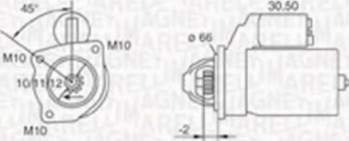 Magneti Marelli 063720007010 - Starteris adetalas.lv