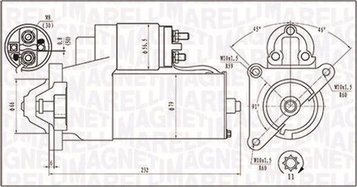 Magneti Marelli 063720373010 - Starteris adetalas.lv