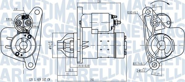 Magneti Marelli 063721418010 - Starteris adetalas.lv