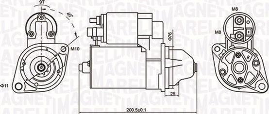 Magneti Marelli 063721412010 - Starteris adetalas.lv