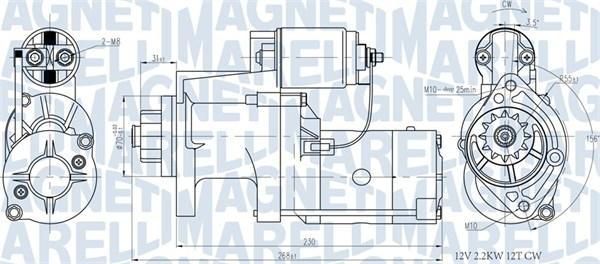 Magneti Marelli 063721439010 - Starteris adetalas.lv