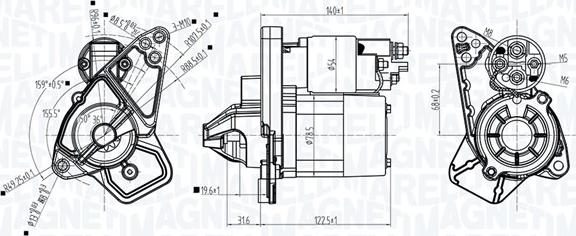 Magneti Marelli 063721582010 - Starteris adetalas.lv