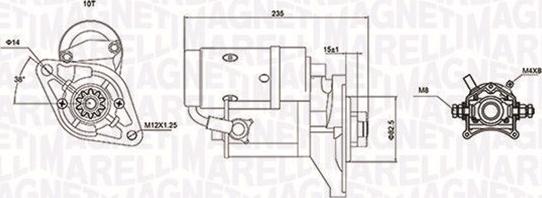 Magneti Marelli 063721089010 - Starteris adetalas.lv