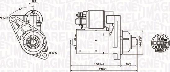 Magneti Marelli 063721197010 - Starteris adetalas.lv