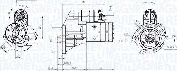 Magneti Marelli 063721159010 - Starteris adetalas.lv