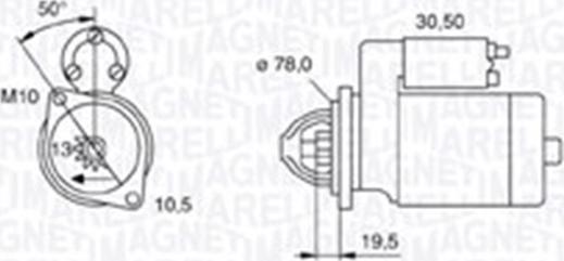 Magneti Marelli 063721158010 - Starteris adetalas.lv