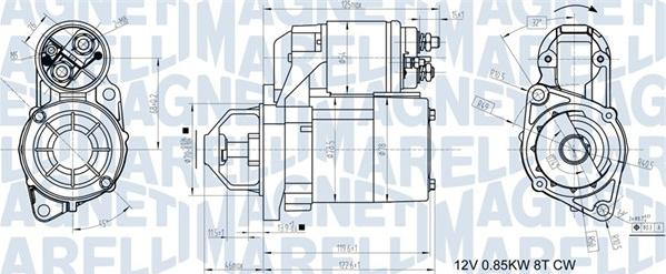 Magneti Marelli 063721117010 - Starteris adetalas.lv