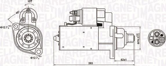 Magneti Marelli 063721181010 - Starteris adetalas.lv