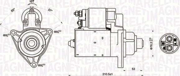 Magneti Marelli 063721176010 - Starteris adetalas.lv