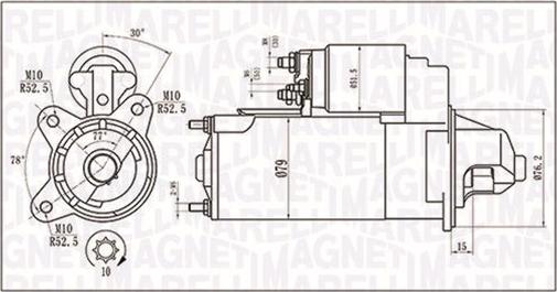 Magneti Marelli 063721396010 - Starteris adetalas.lv