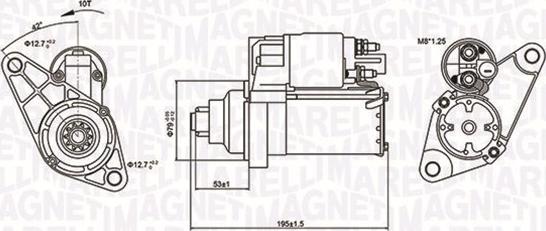 Magneti Marelli 063721330010 - Starteris adetalas.lv