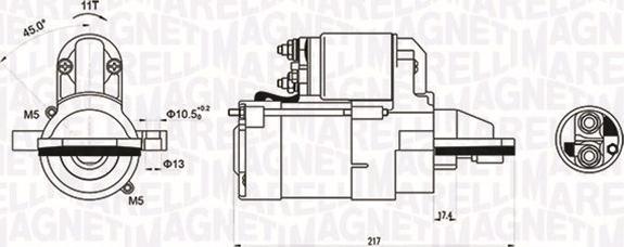 Magneti Marelli 063721246010 - Starteris adetalas.lv