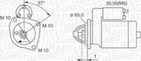 Magneti Marelli 063721252010 - Starteris adetalas.lv