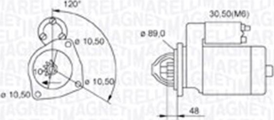 Magneti Marelli 063721268010 - Starteris adetalas.lv