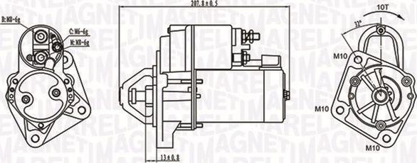 Magneti Marelli 063721289010 - Starteris adetalas.lv