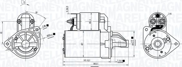 Magneti Marelli 063721718010 - Starteris adetalas.lv