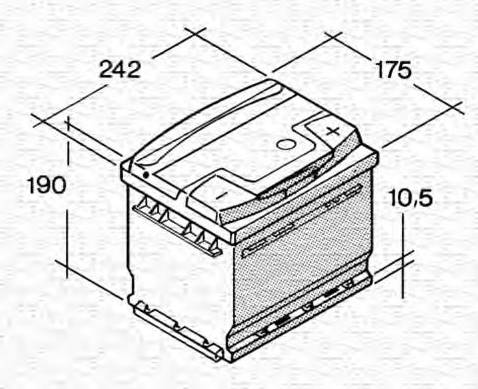 Magneti Marelli 067143850005 - Startera akumulatoru baterija adetalas.lv