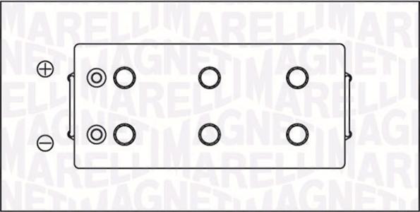 Magneti Marelli 067300560005 - Startera akumulatoru baterija adetalas.lv