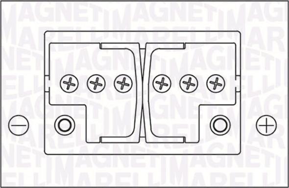 Magneti Marelli 067300500005 - Startera akumulatoru baterija adetalas.lv