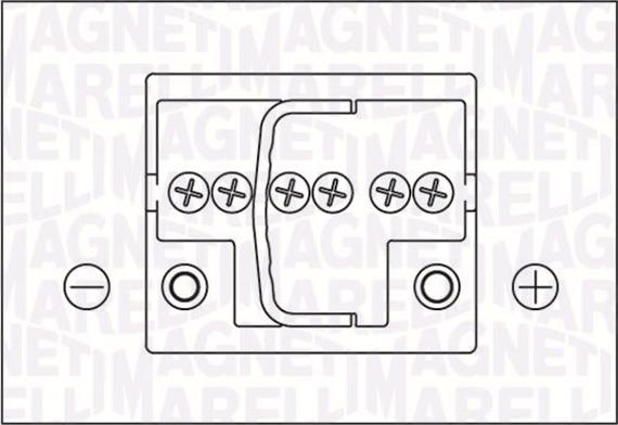 Magneti Marelli 067300210005 - Startera akumulatoru baterija adetalas.lv