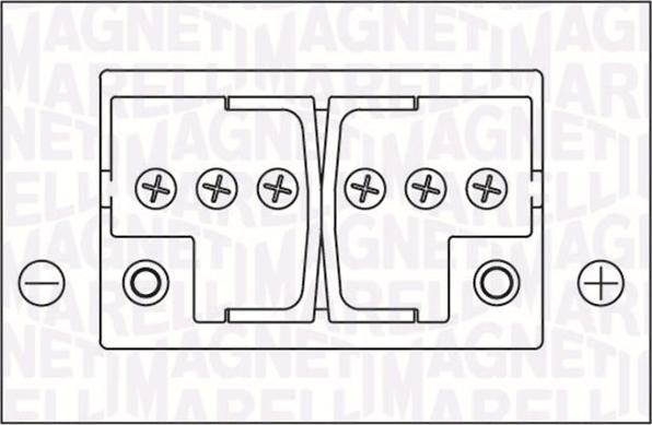 Magneti Marelli 067300280005 - Startera akumulatoru baterija adetalas.lv