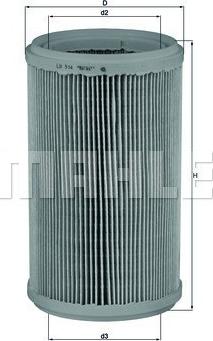 Magneti Marelli 154084456110 - Gaisa filtrs adetalas.lv