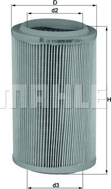 Magneti Marelli 154084456370 - Gaisa filtrs adetalas.lv