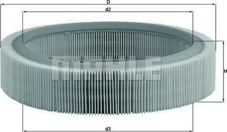 Magneti Marelli 154081247600 - Gaisa filtrs adetalas.lv