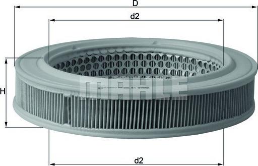 Magneti Marelli 154087532380 - Gaisa filtrs adetalas.lv