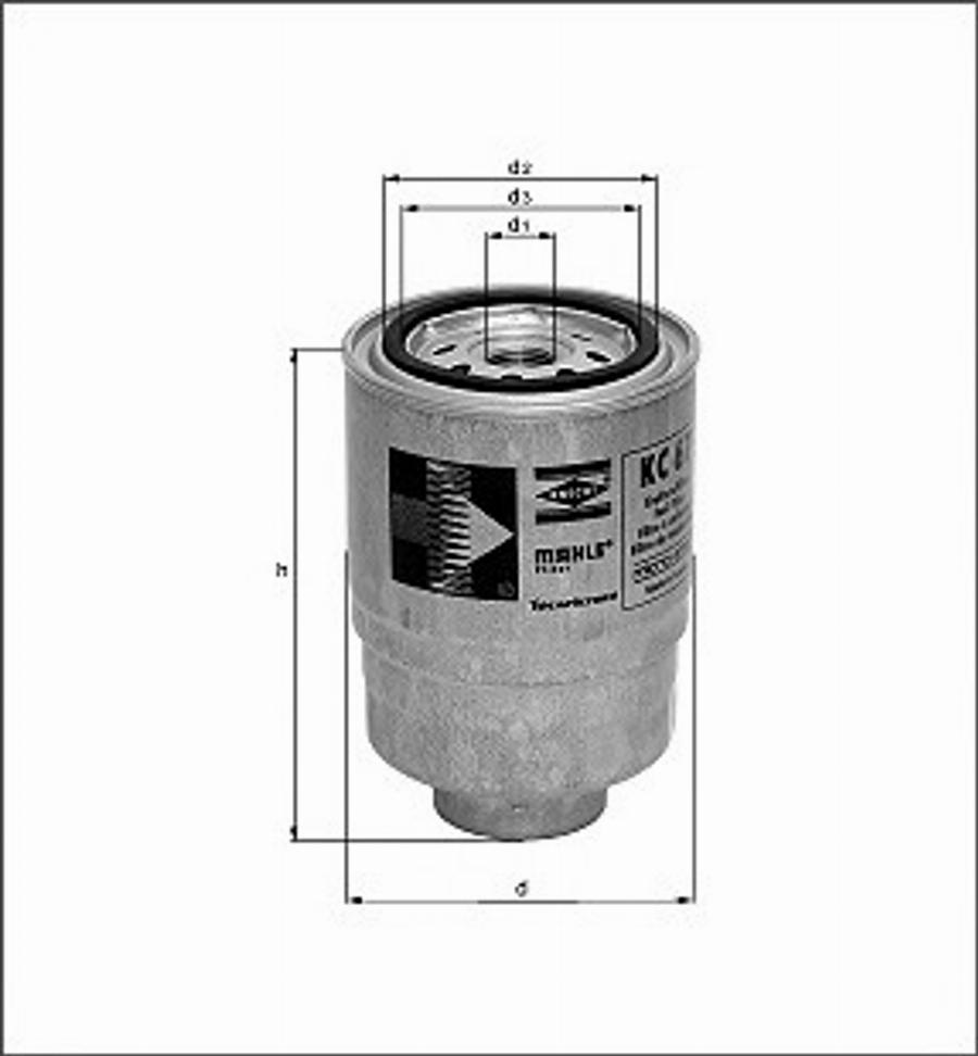 Magneti Marelli 154087161280 - Degvielas filtrs adetalas.lv