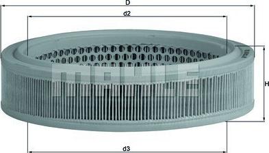 Magneti Marelli 154076535530 - Gaisa filtrs adetalas.lv