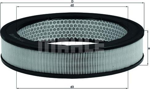 Magneti Marelli 154070547600 - Gaisa filtrs adetalas.lv