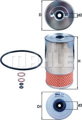 Magneti Marelli 154070208780 - Eļļas filtrs adetalas.lv