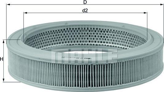 Magneti Marelli 154070238310 - Gaisa filtrs adetalas.lv