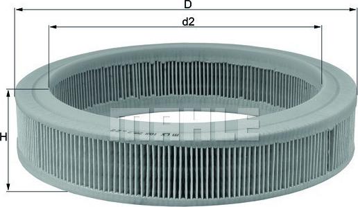 Magneti Marelli 154078303420 - Gaisa filtrs adetalas.lv